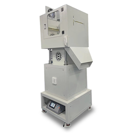 Ultrasonic vibrating nozzle separator